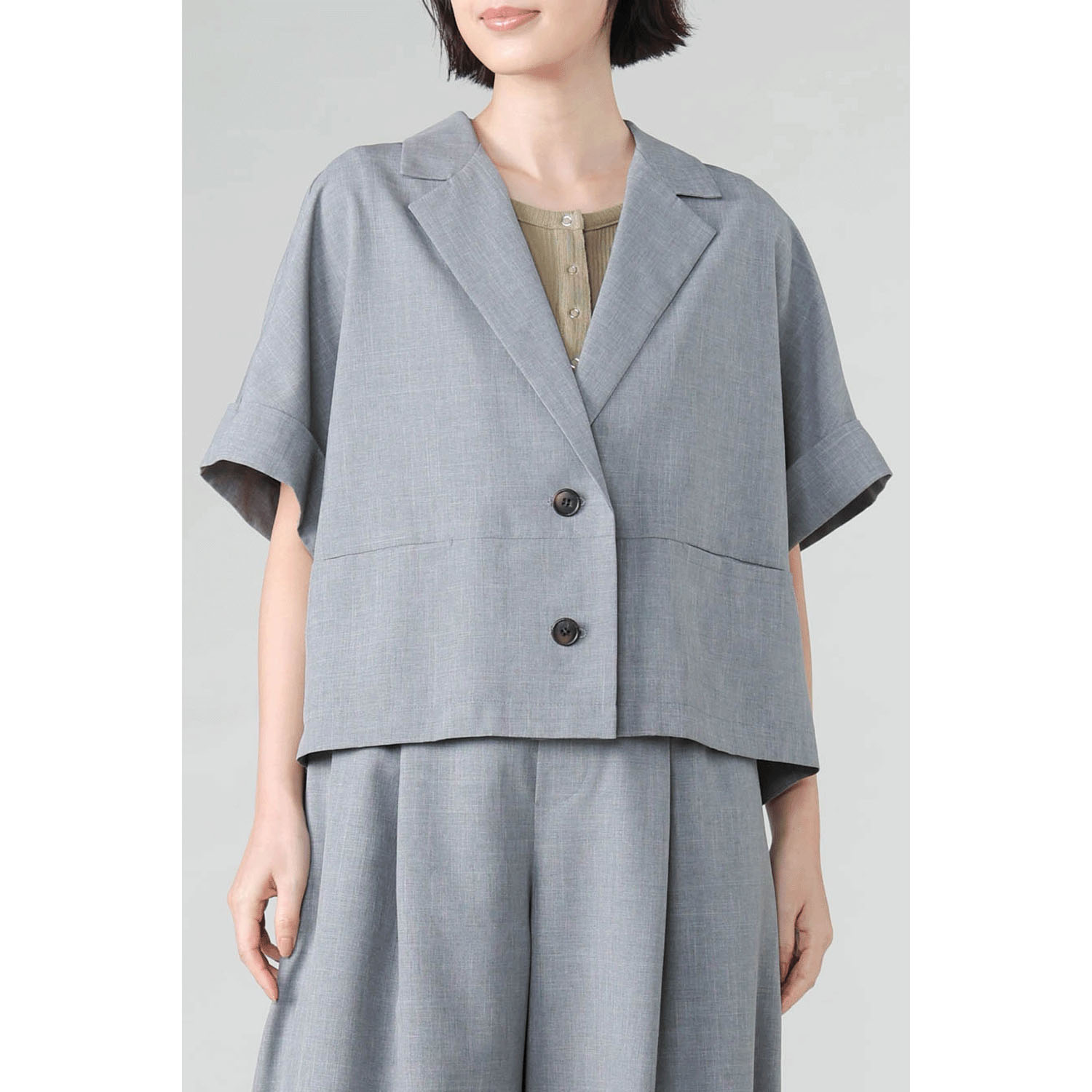 trois シャンブレージャケット - 画像1