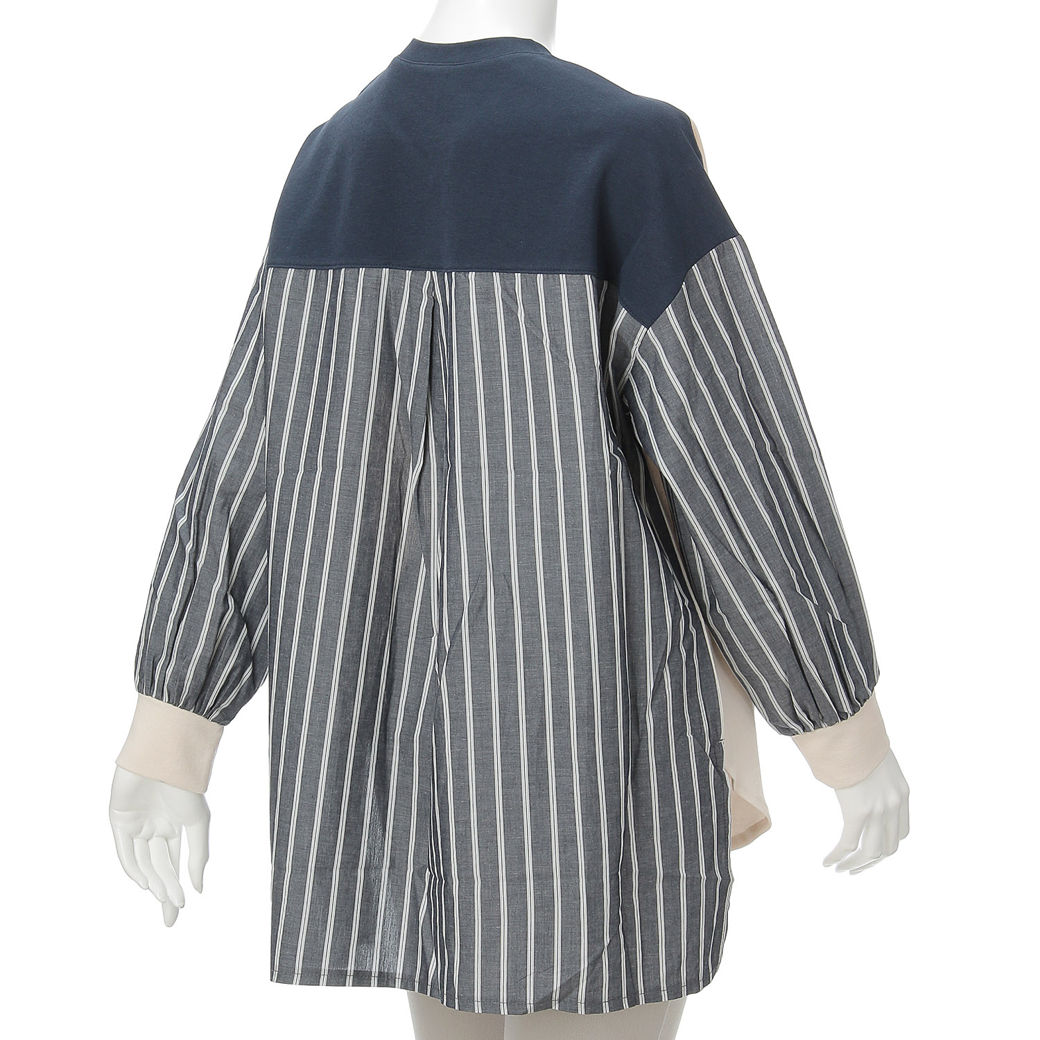 ストライプ切替プルオーバー - 画像10