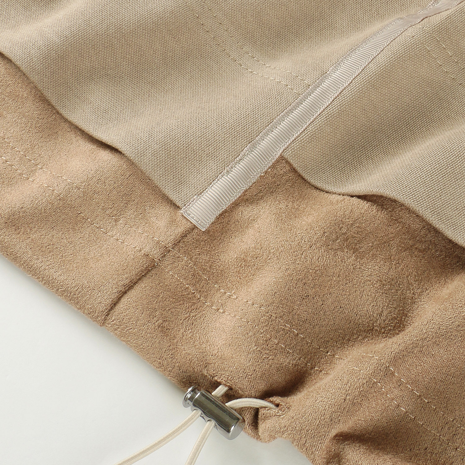 TCダンボール×スウェード切替プルオーバー - 画像6