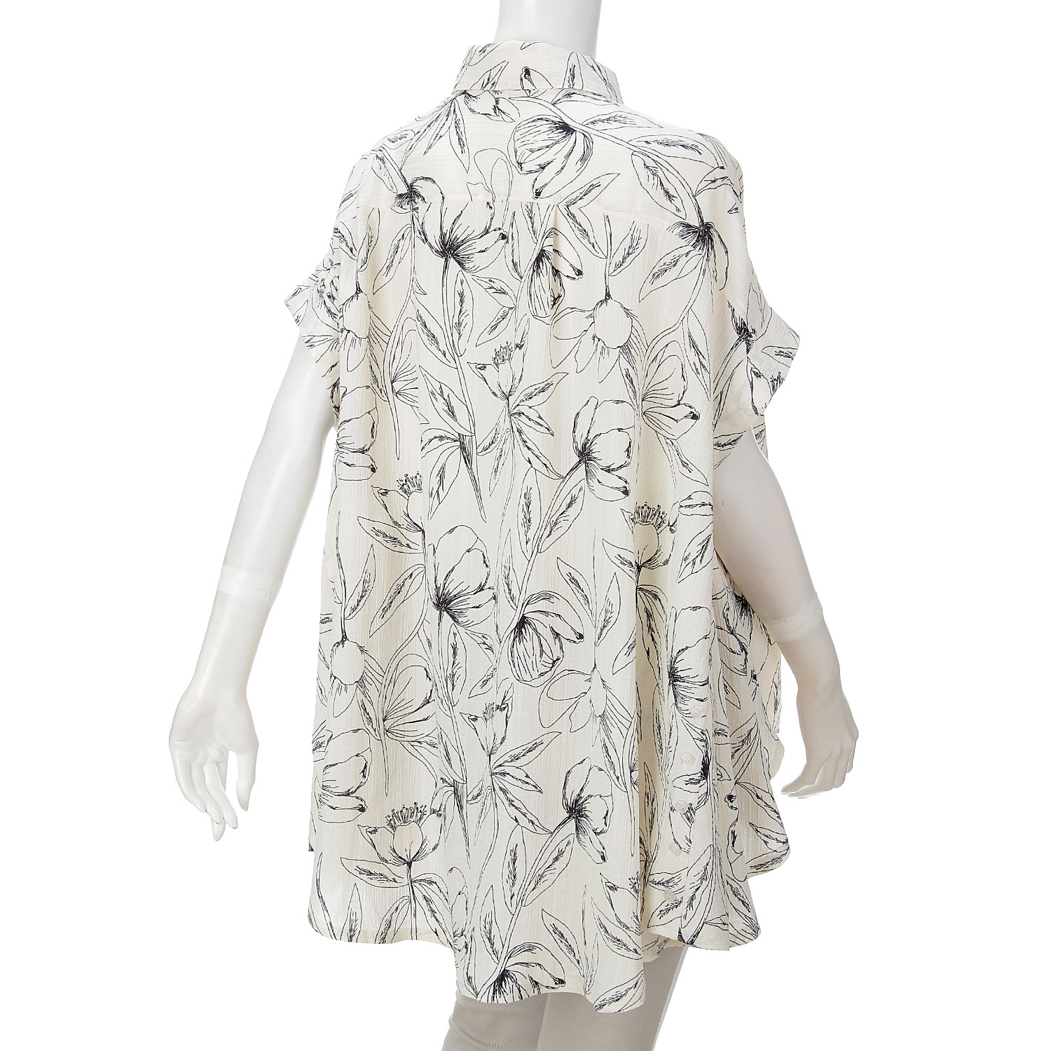 花柄BIGシャツ - 画像3