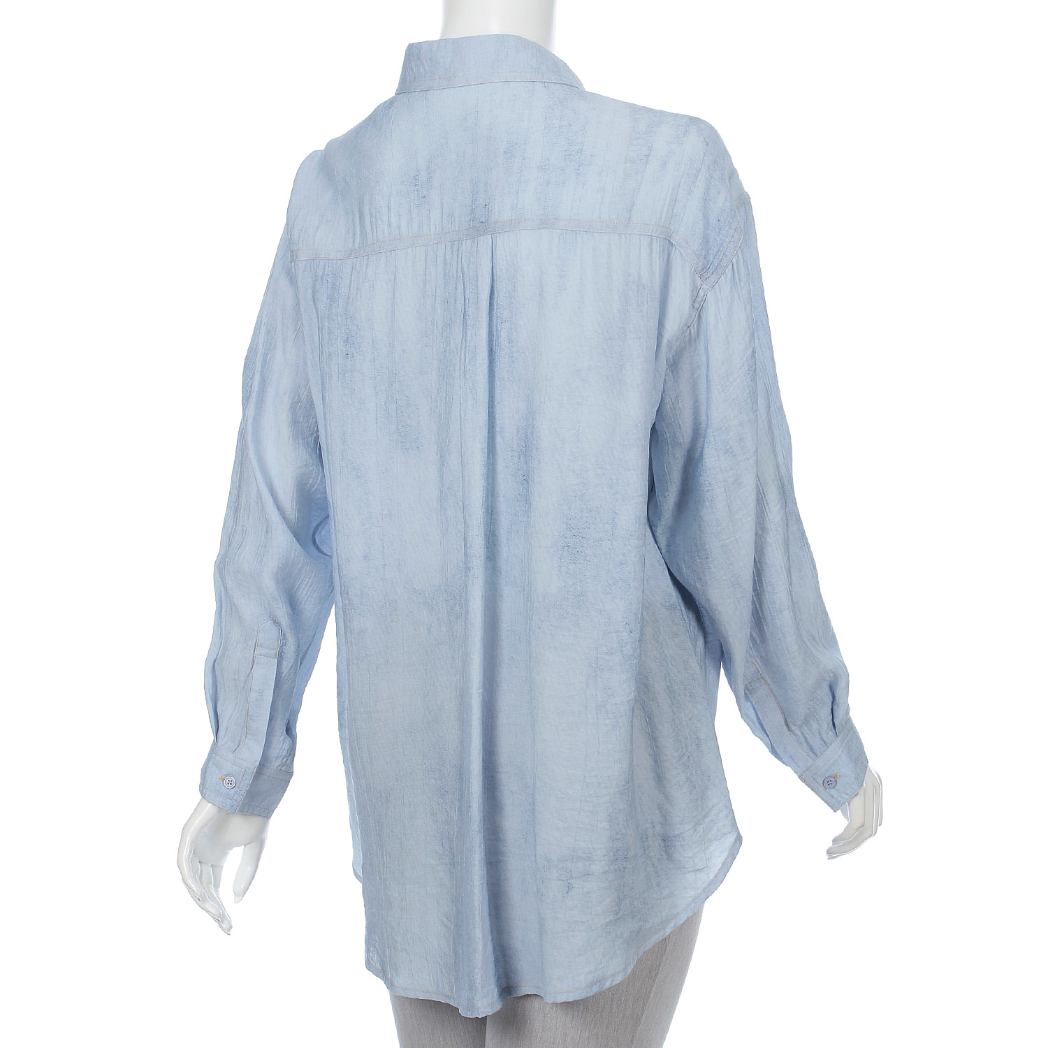 セミシアーデニム風シャツ - 画像8