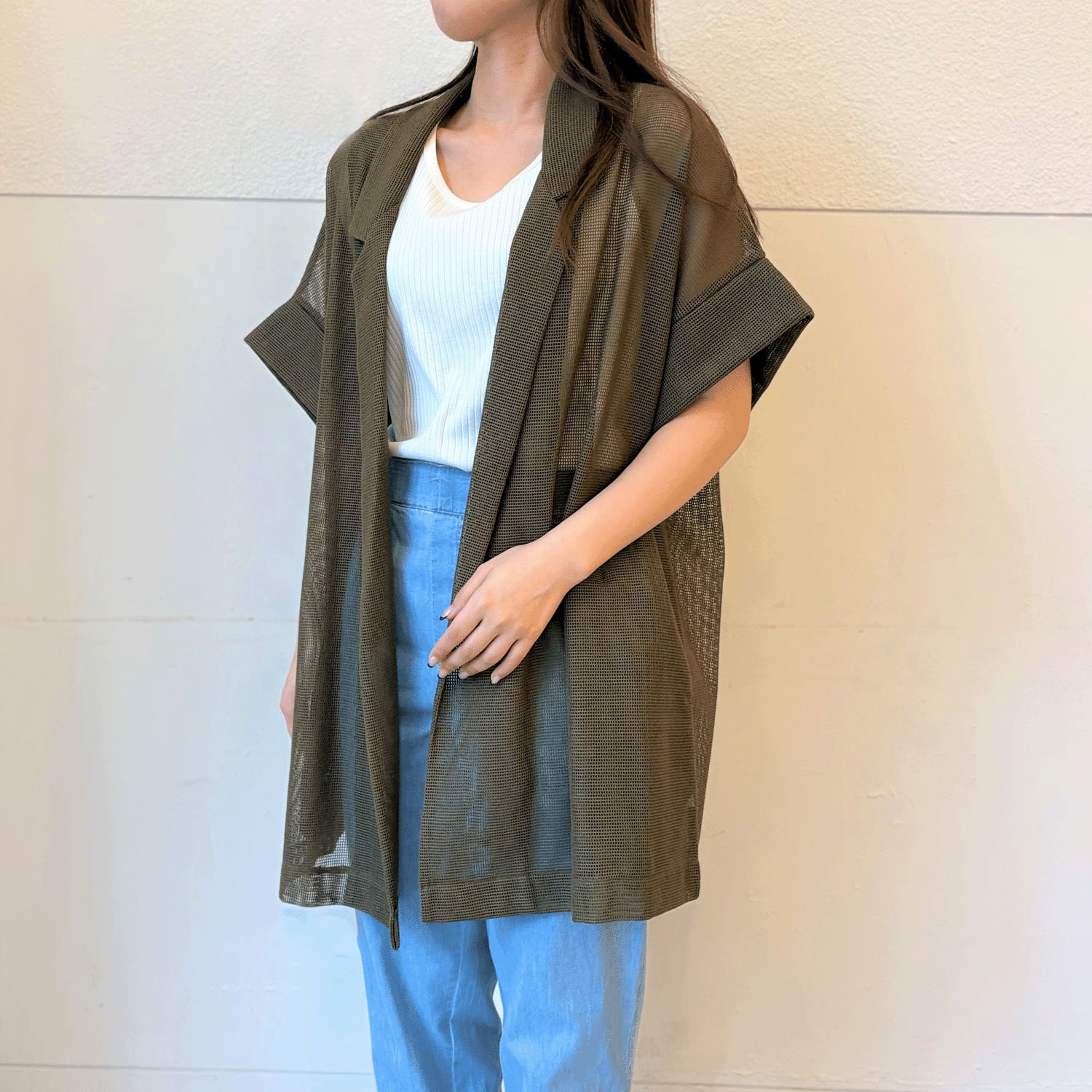 メッシュフレンチジャケット - 画像1