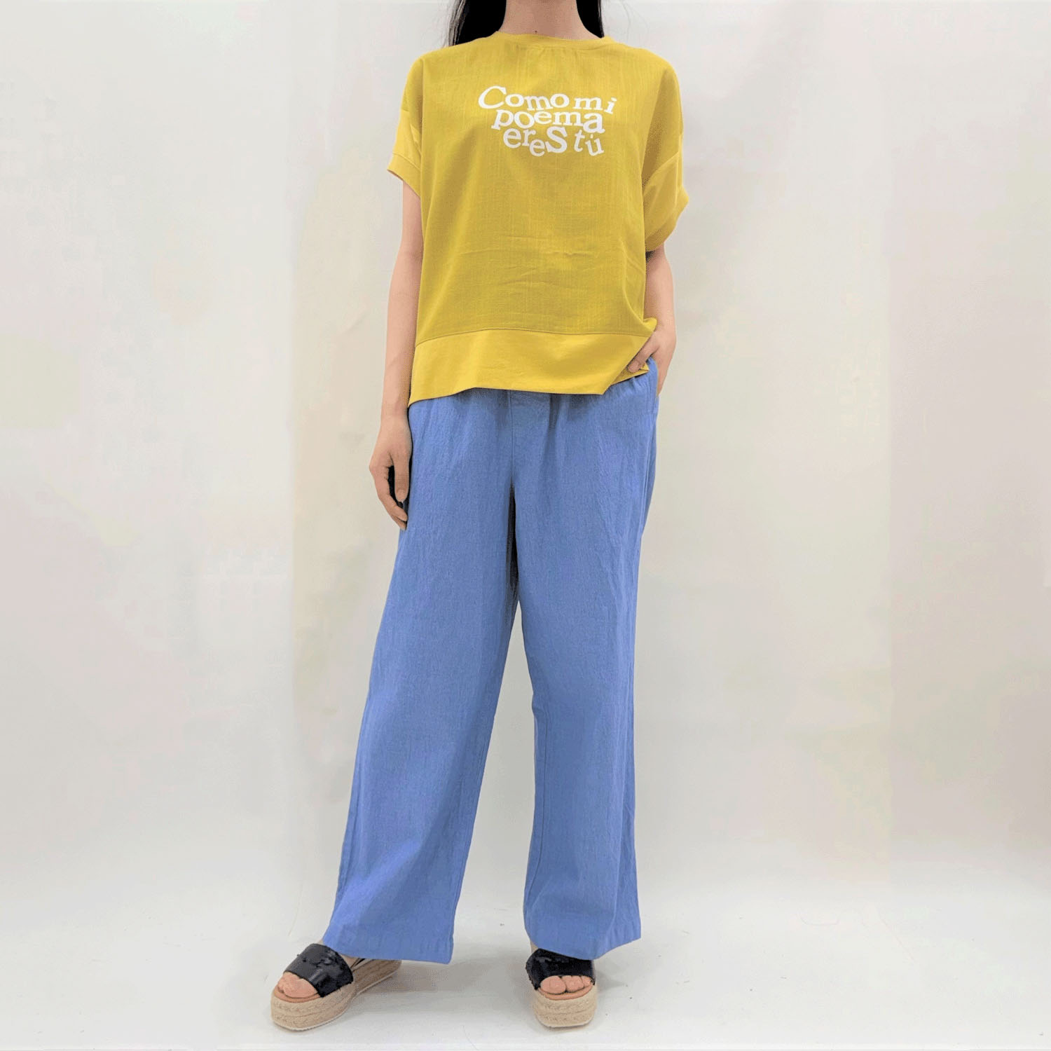 プリントフレンチTシャツ - 画像2