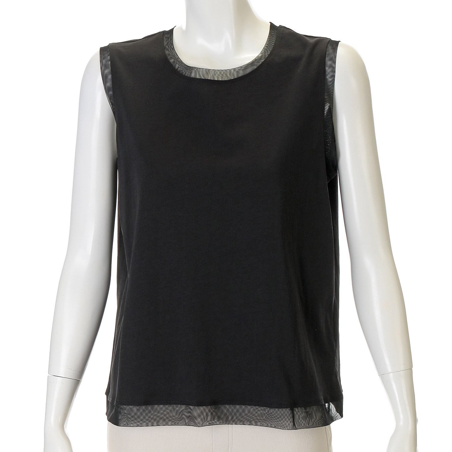 チュール付きタンクトップ - 画像3