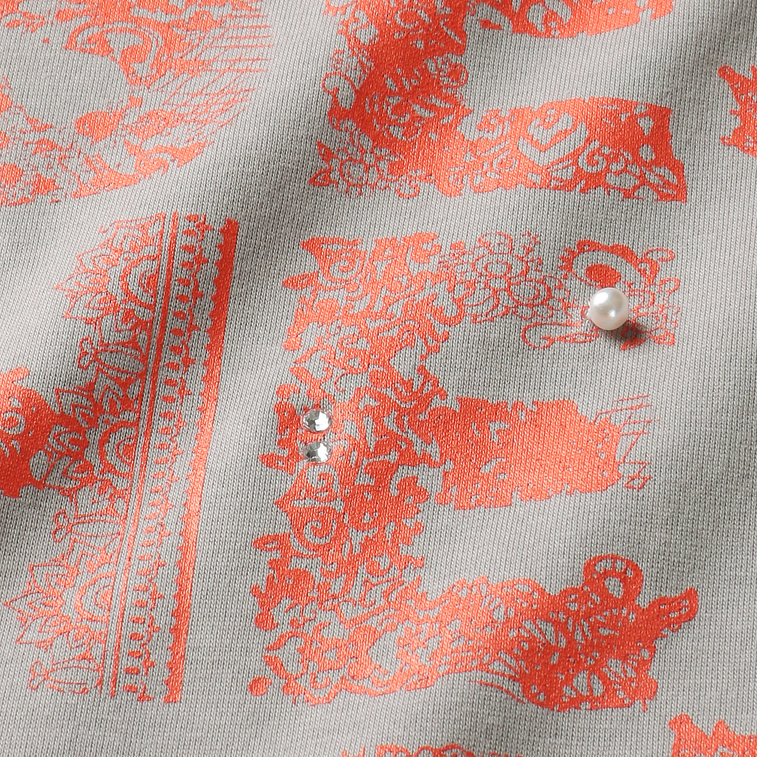 レースロゴフレンチ袖プルオーバー - 画像3