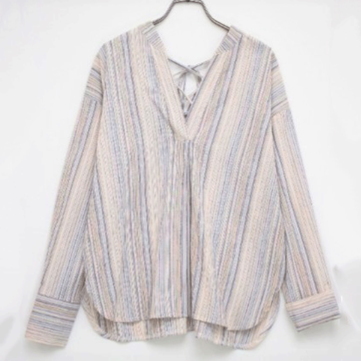 【新ブランド】notorico バックリボンプルオーバー - 画像5