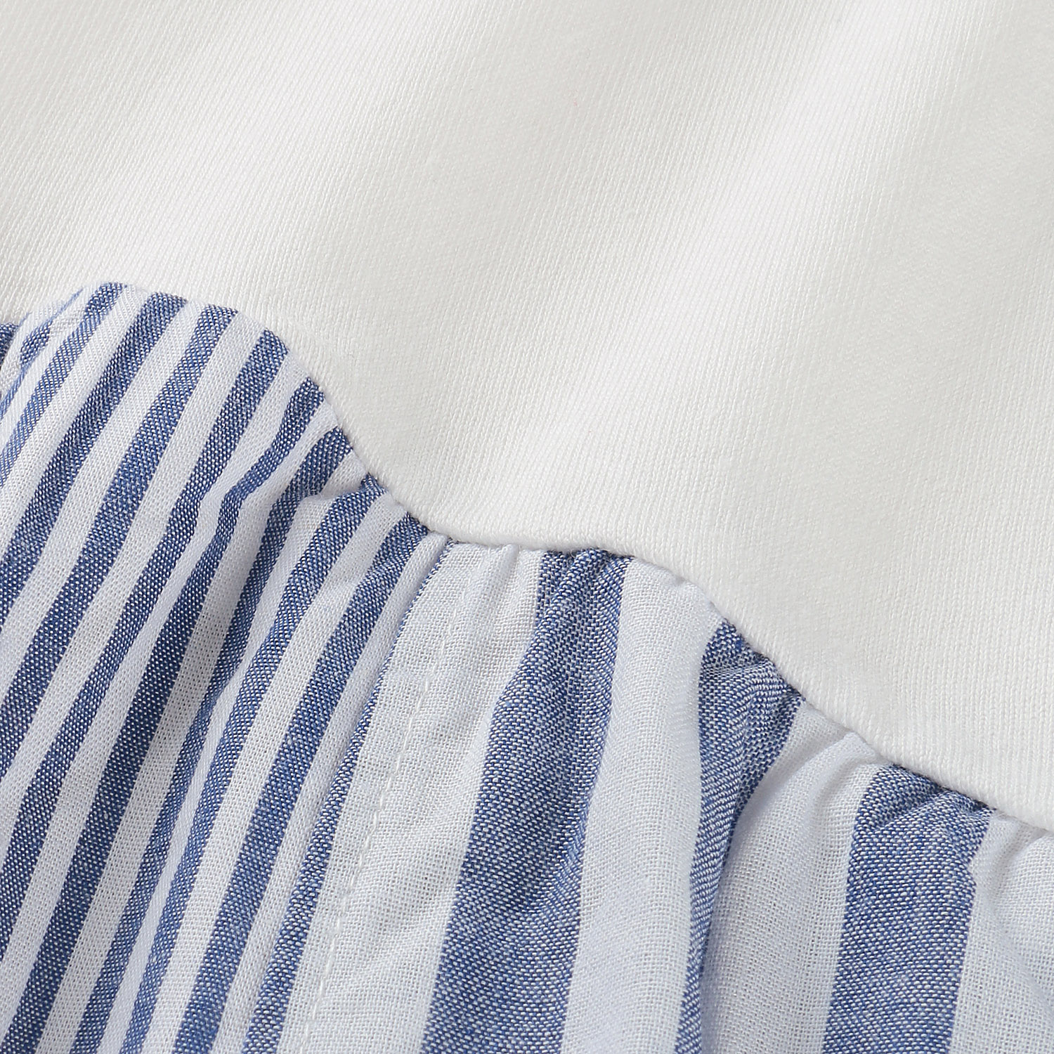 LUPILIEN ストライプ切替ワンピース - 画像10