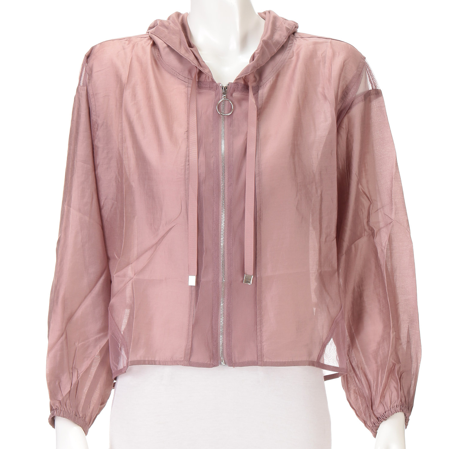 シアーデザインパーカー