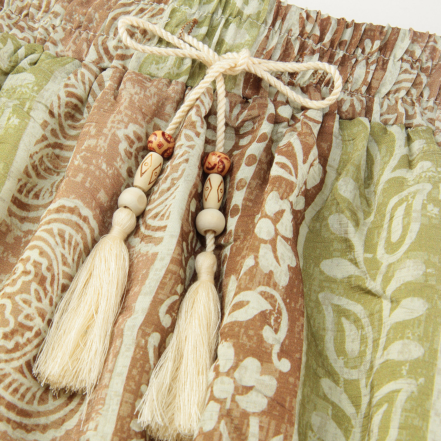 総柄プリントスカート - 画像4