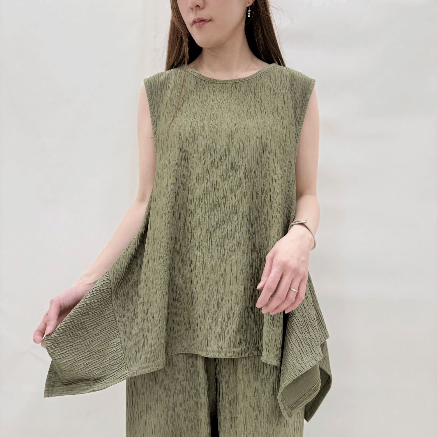 楊柳カットAラインベスト - 画像11