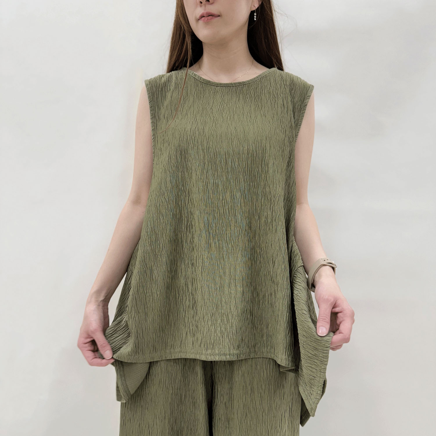 楊柳カットAラインベスト - 画像10