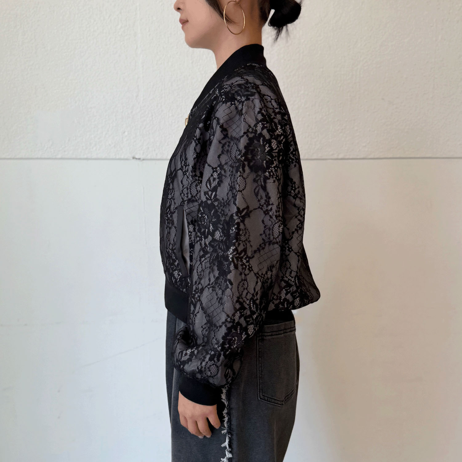 レースリバーシブルジャケット - 画像8