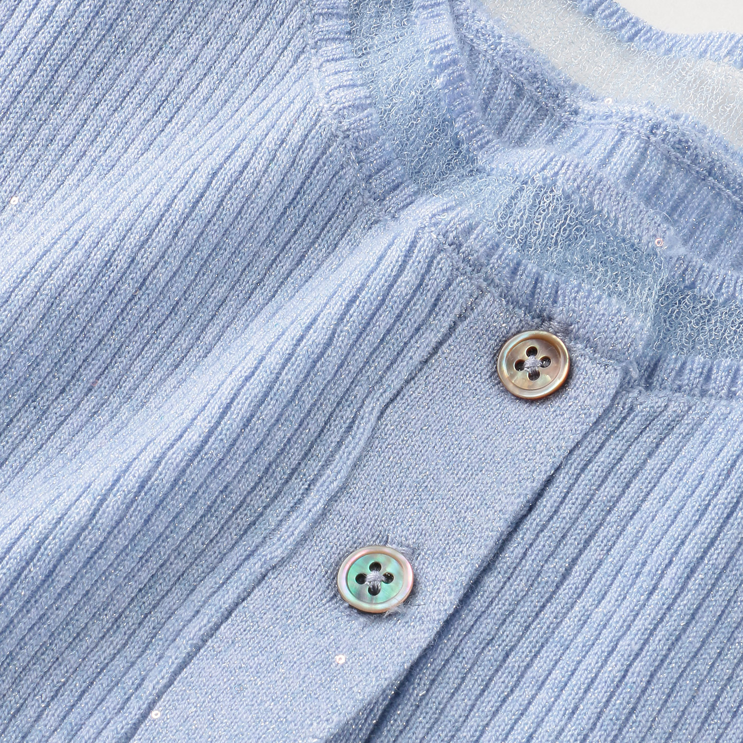 epidemique プチスパンコールリブニットカーディガン - 画像14