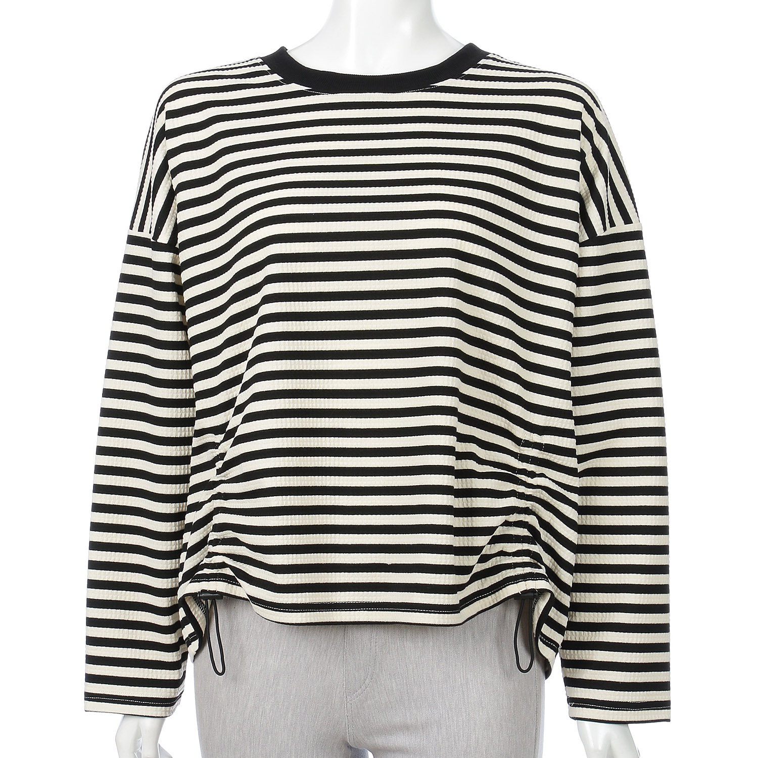 LUPILIEN ワッフル編みドロストプルオーバー - 画像11