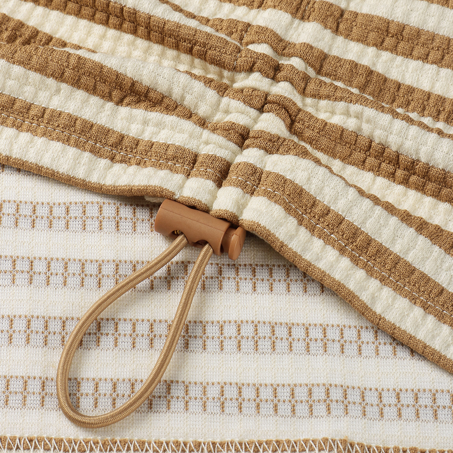 LUPILIEN ワッフル編みドロストプルオーバー - 画像7