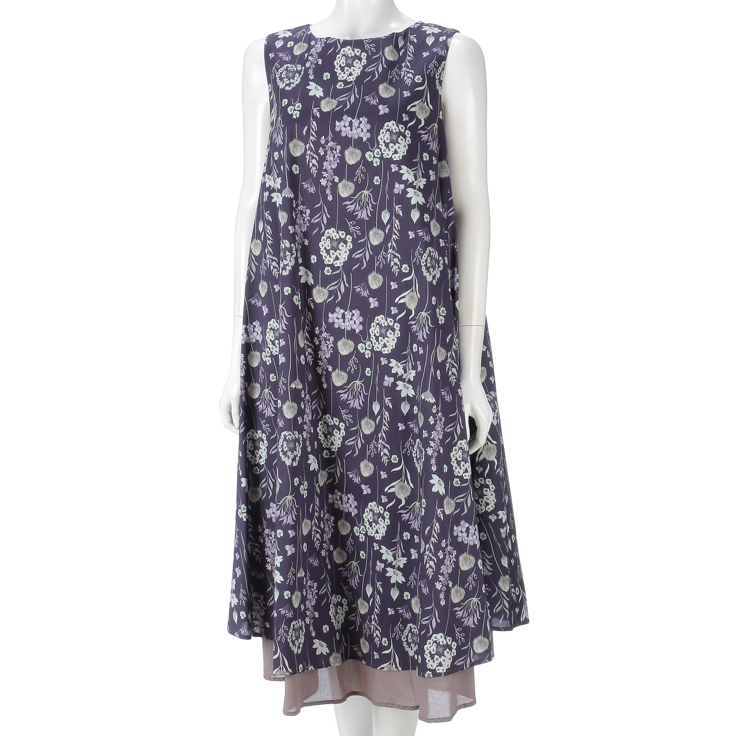 レイヤードフレアワンピース - 画像5