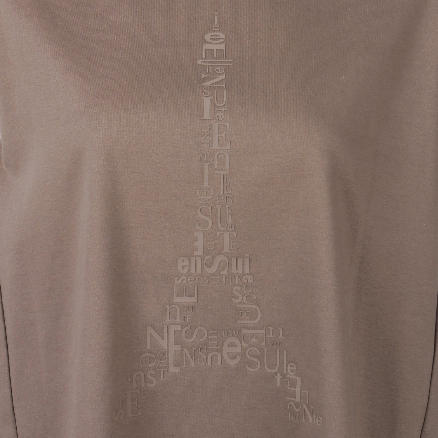 エッフェル塔柄ドロップ袖カットソー - 画像10