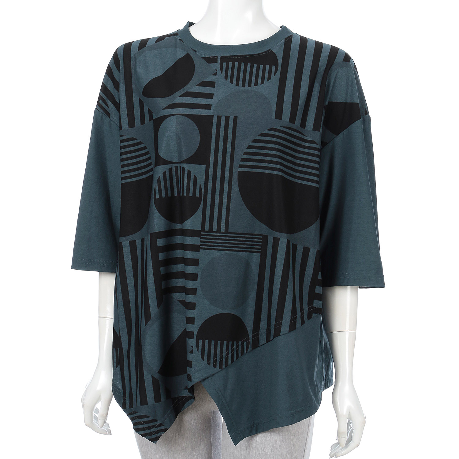 ボーダードットBIGカットソー - 画像10