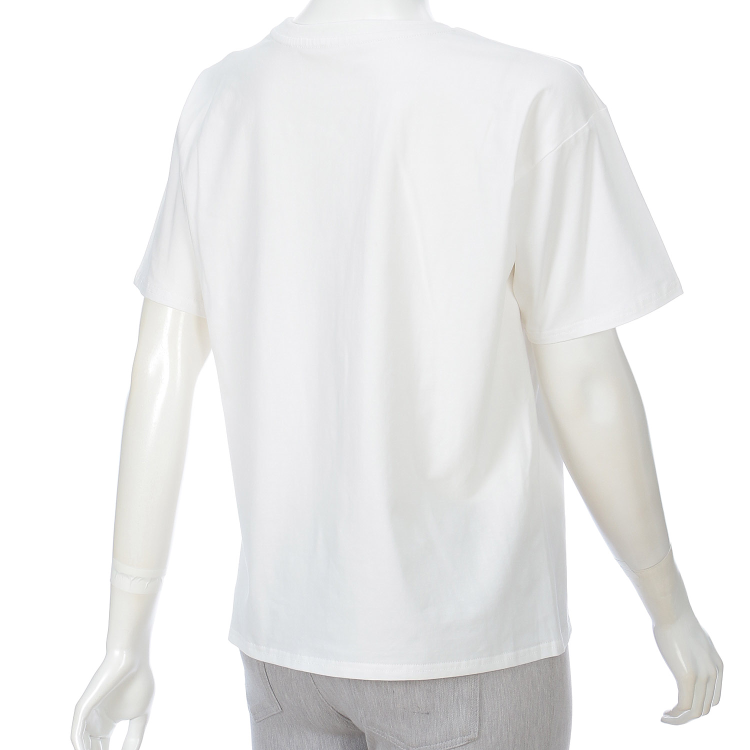 コード刺繍＆箔ペイントTシャツ - 画像4