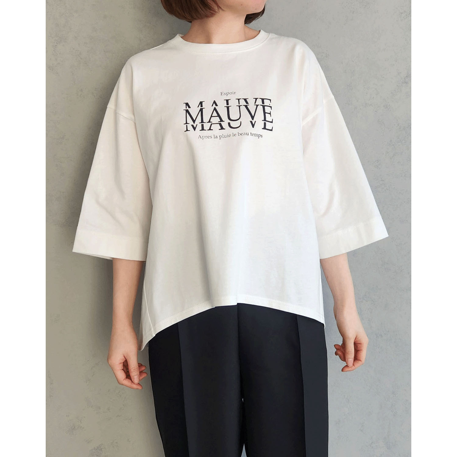 epidemique プリントTシャツ（MAUVE） - 画像2