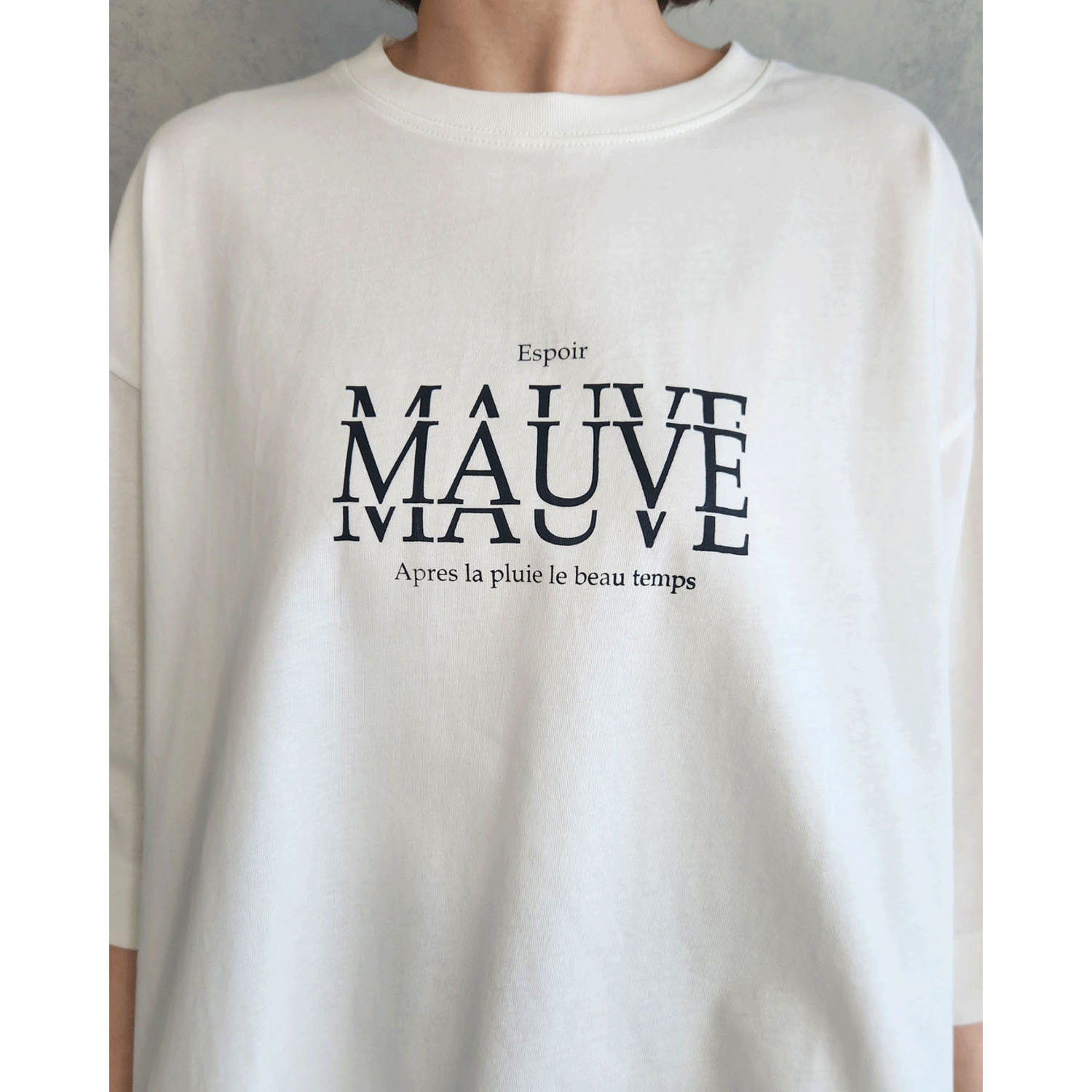epidemique プリントTシャツ（MAUVE） - 画像3