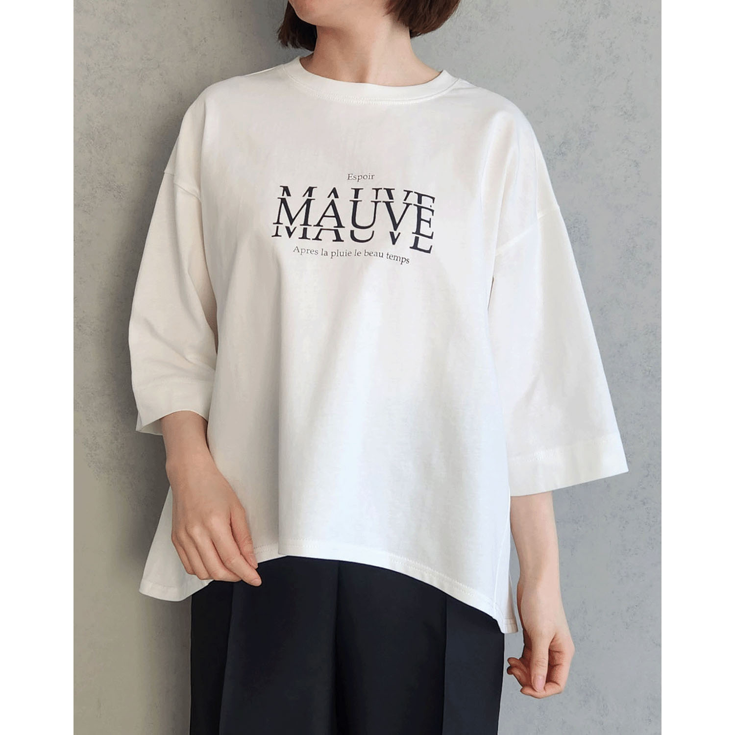 epidemique プリントTシャツ（MAUVE）