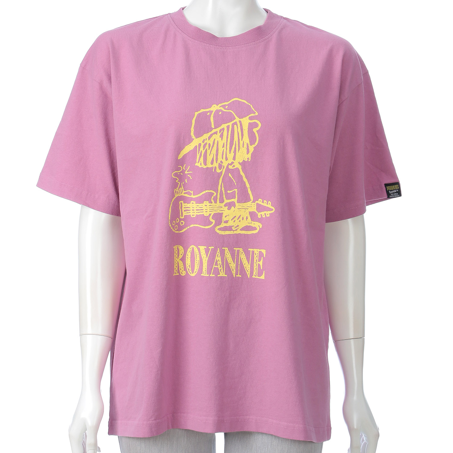CUBE SUGAR PEANUTS（ピーナッツ） RoyanneプリントTシャツ