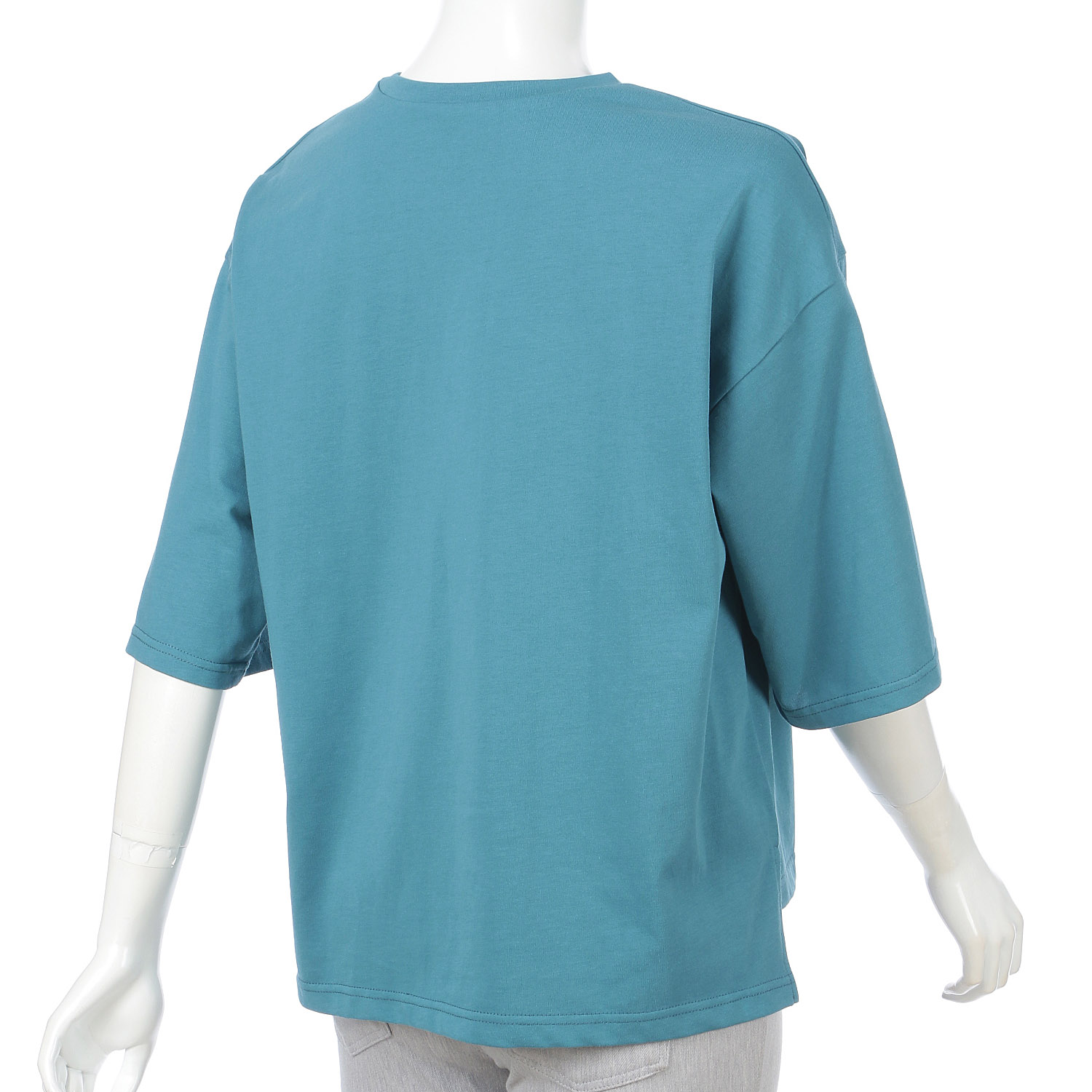 epidemique ワイド配色ロゴTシャツ - 画像15