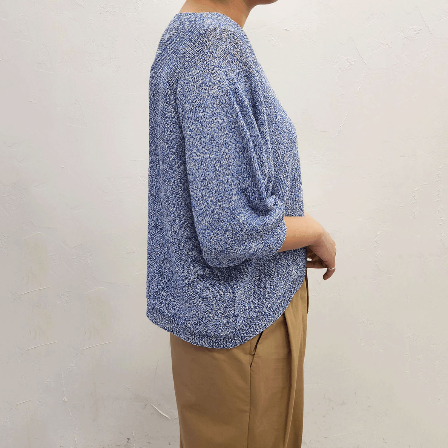 epidemique メランジ和紙ニット - 画像8