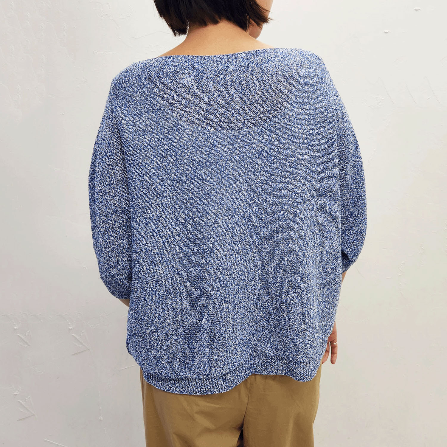 epidemique メランジ和紙ニット - 画像9