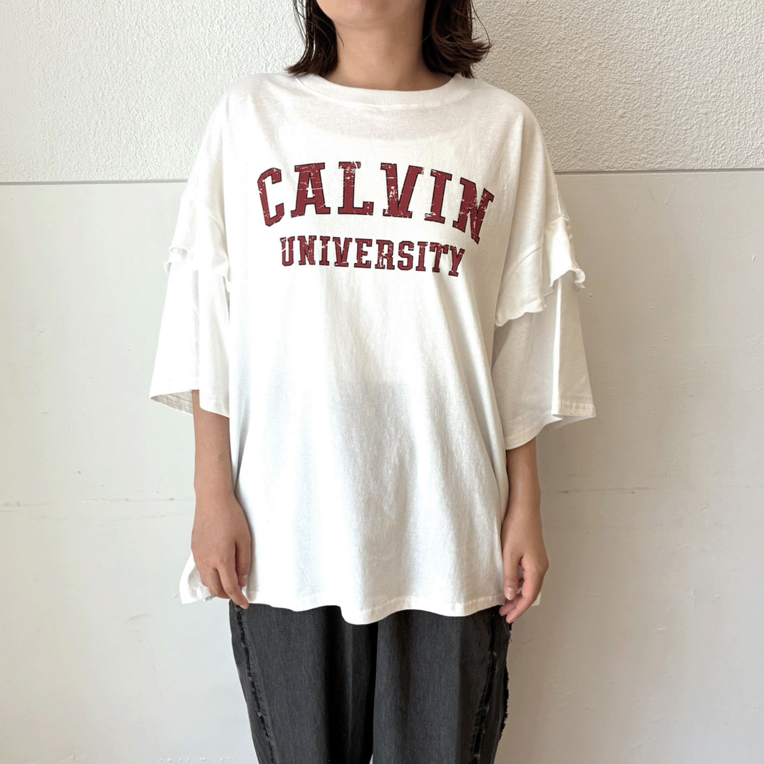 LUPILIEN 袖フリルTシャツ - 画像4