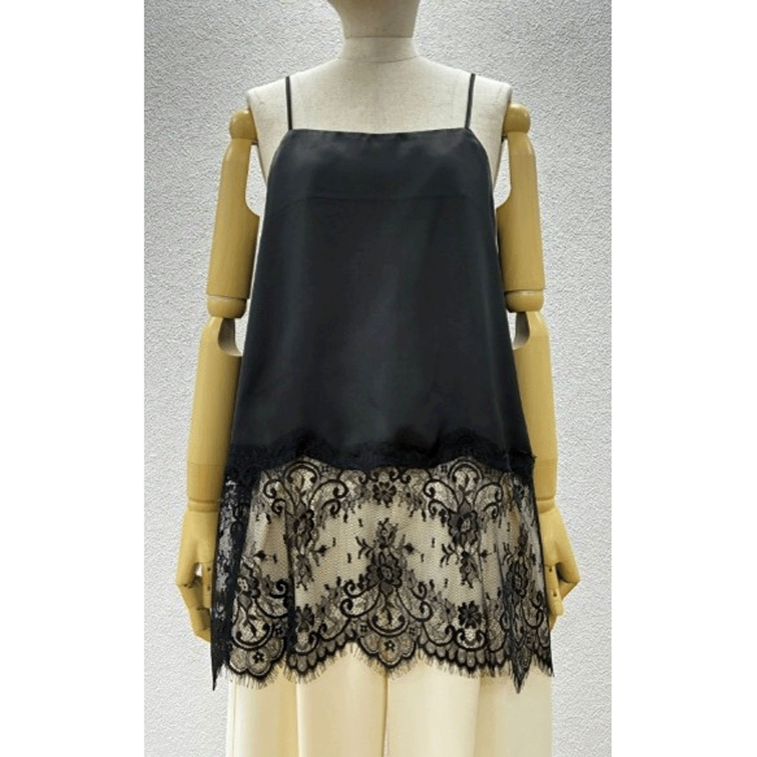 裾レースキャミソール - 画像4