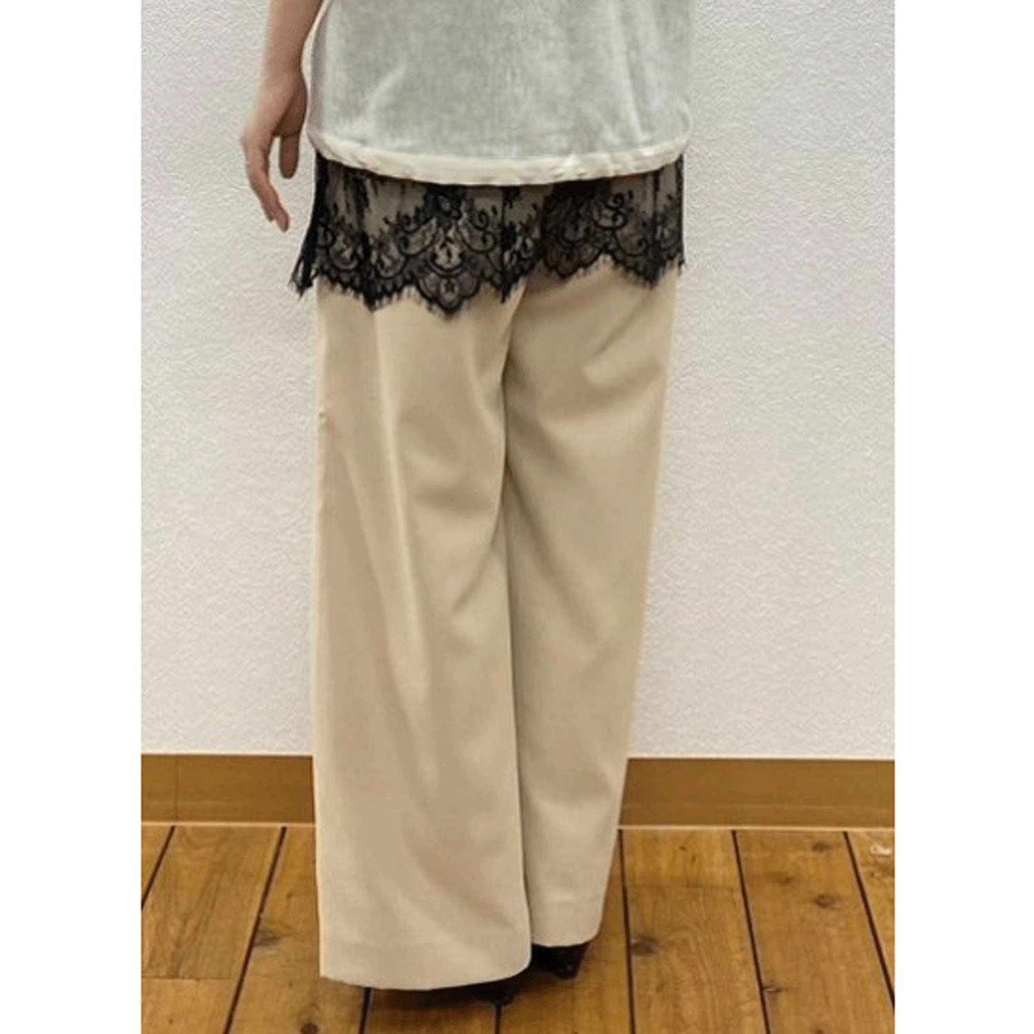 裾レースキャミソール - 画像6