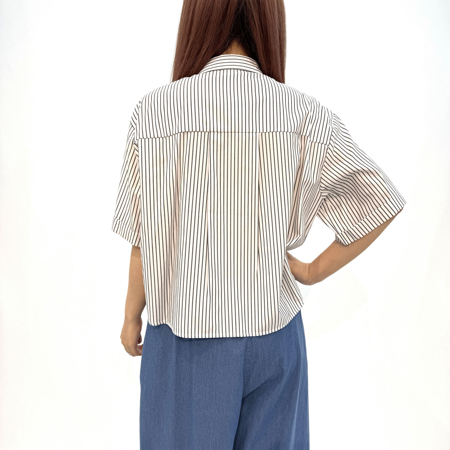 ハートパッチワークシャツ - 画像4