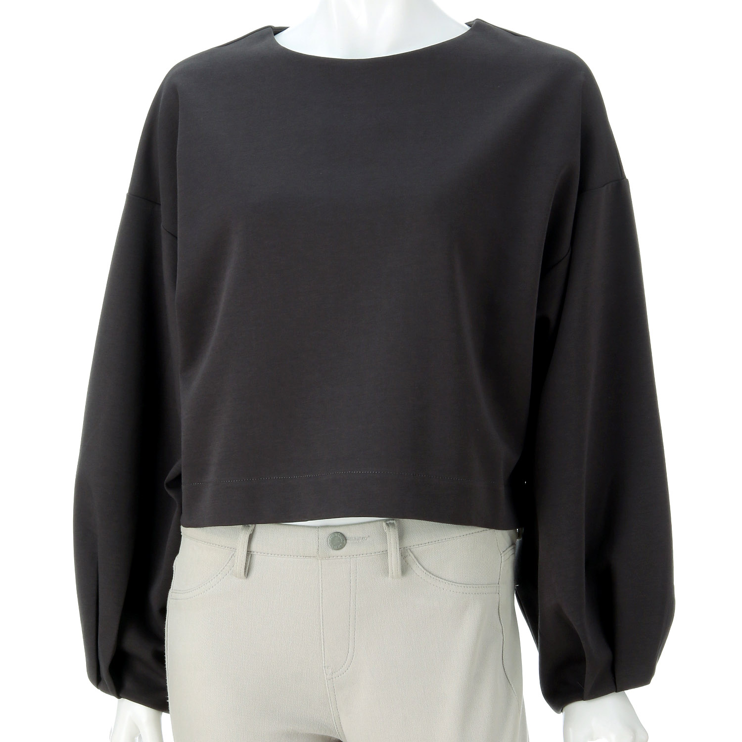 パフ袖ショート丈プルオーバー - 画像7