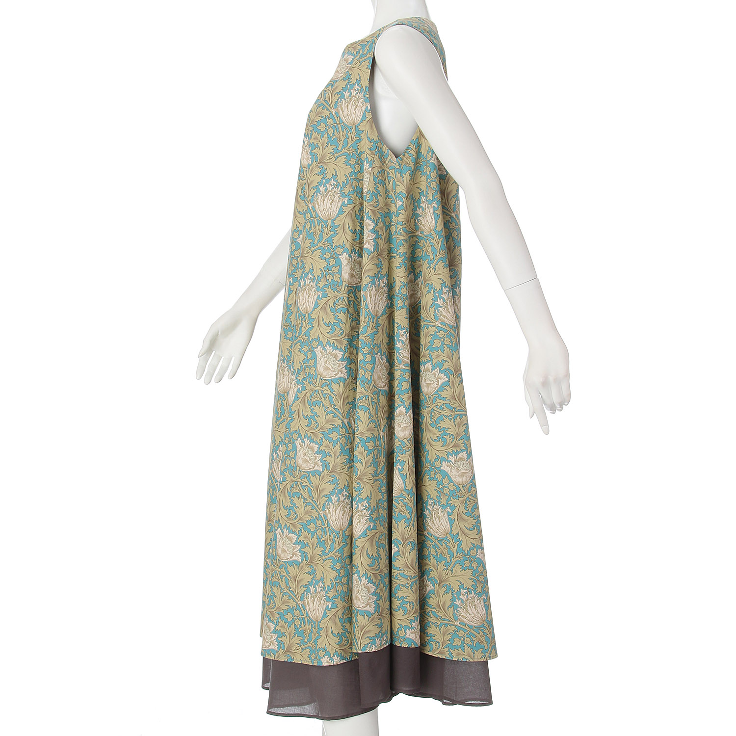 レイヤードフレアワンピース - 画像4