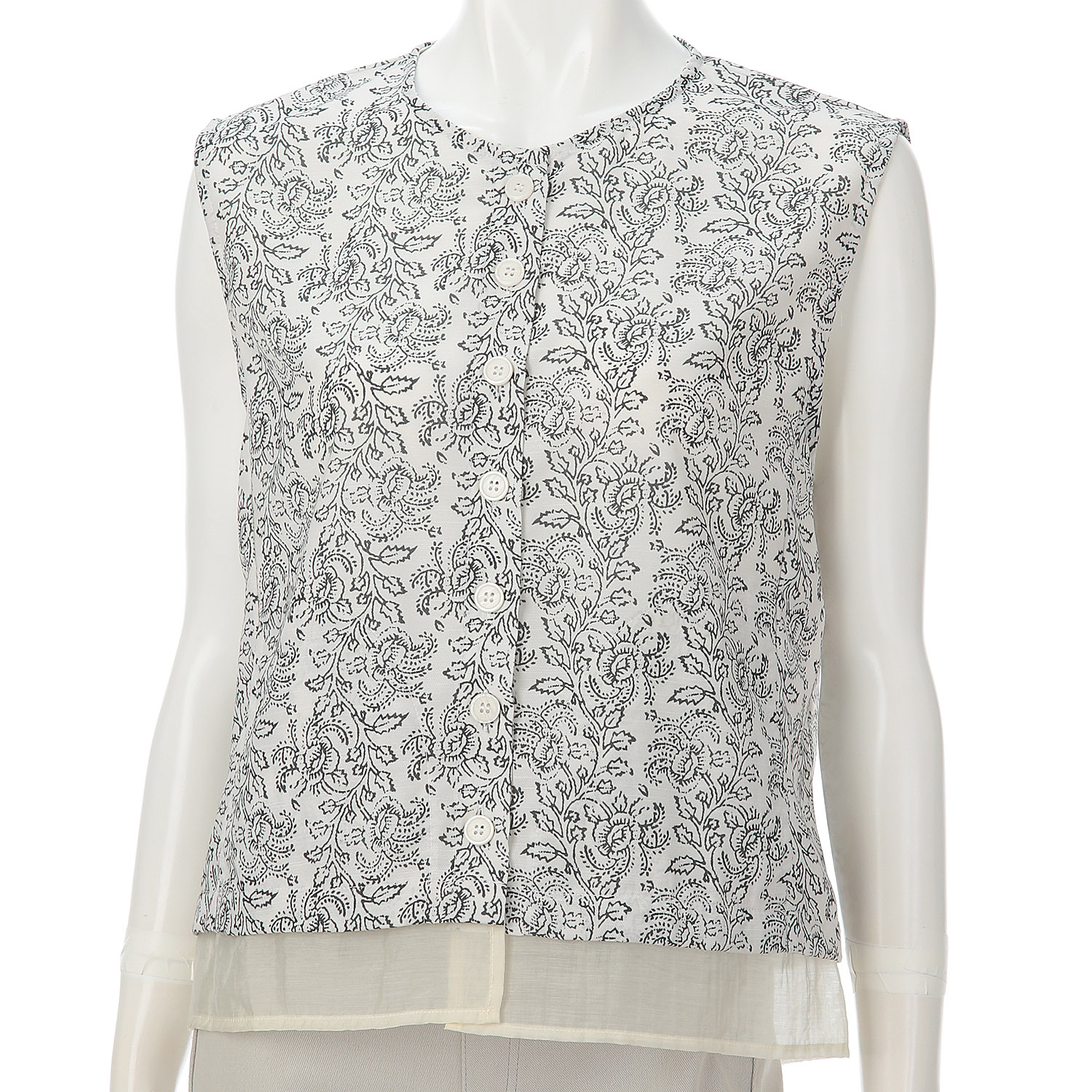 線プリントベスト - 画像7