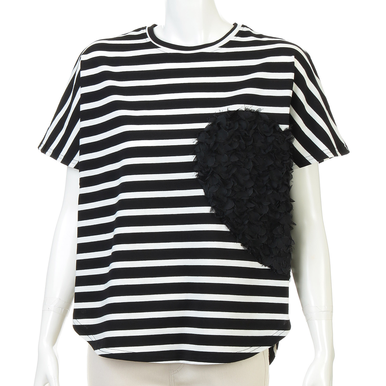 ハート切替Tシャツ - 画像3