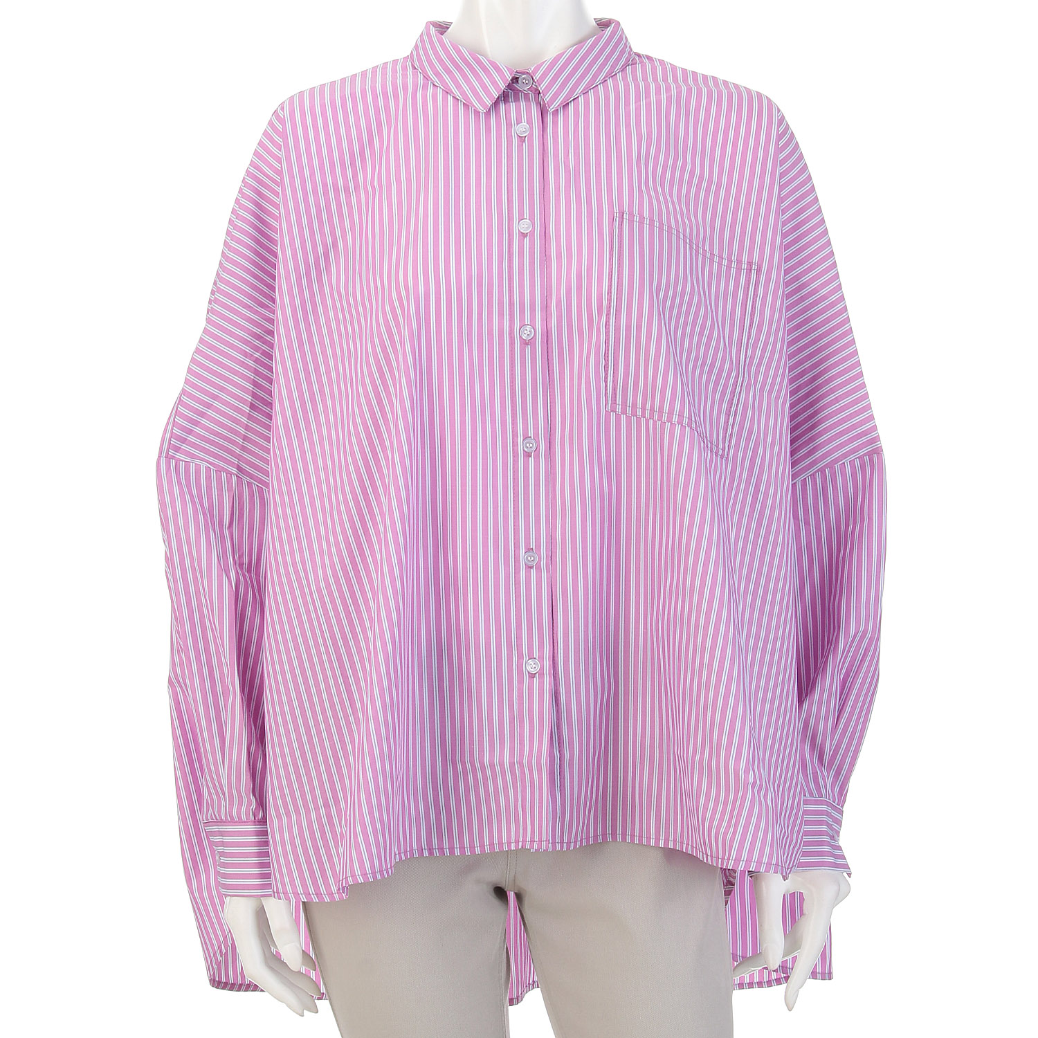 ストライプデザインシャツ - 画像1