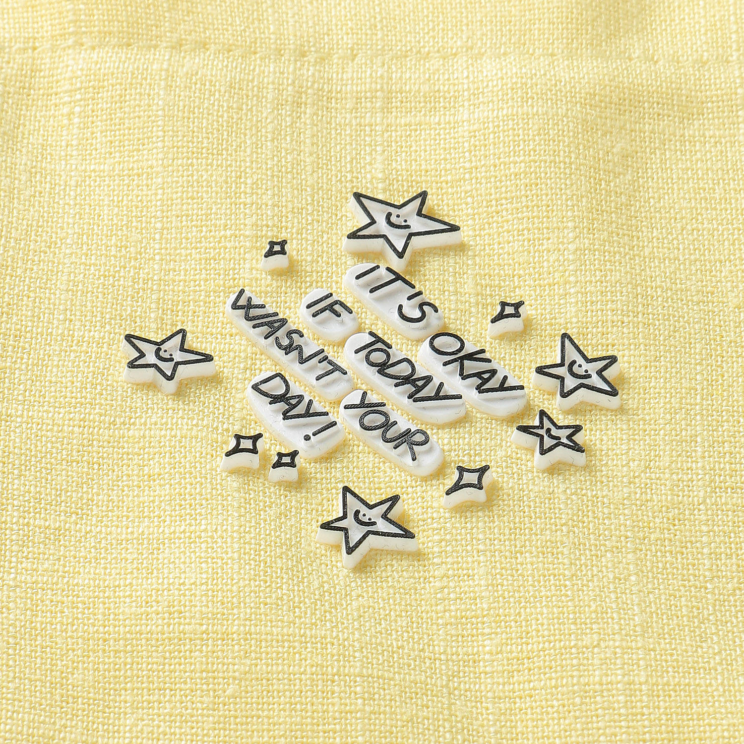 麻混襟付きデザインブラウス - 画像7