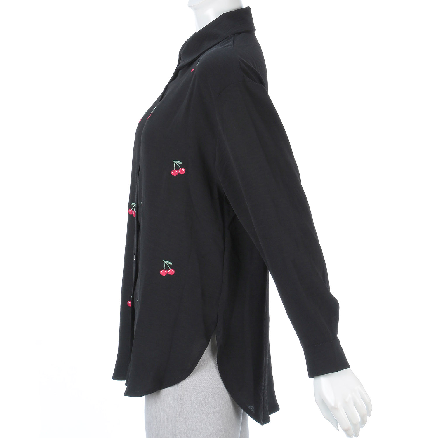 さくらんぼ刺繍長袖 - 画像3