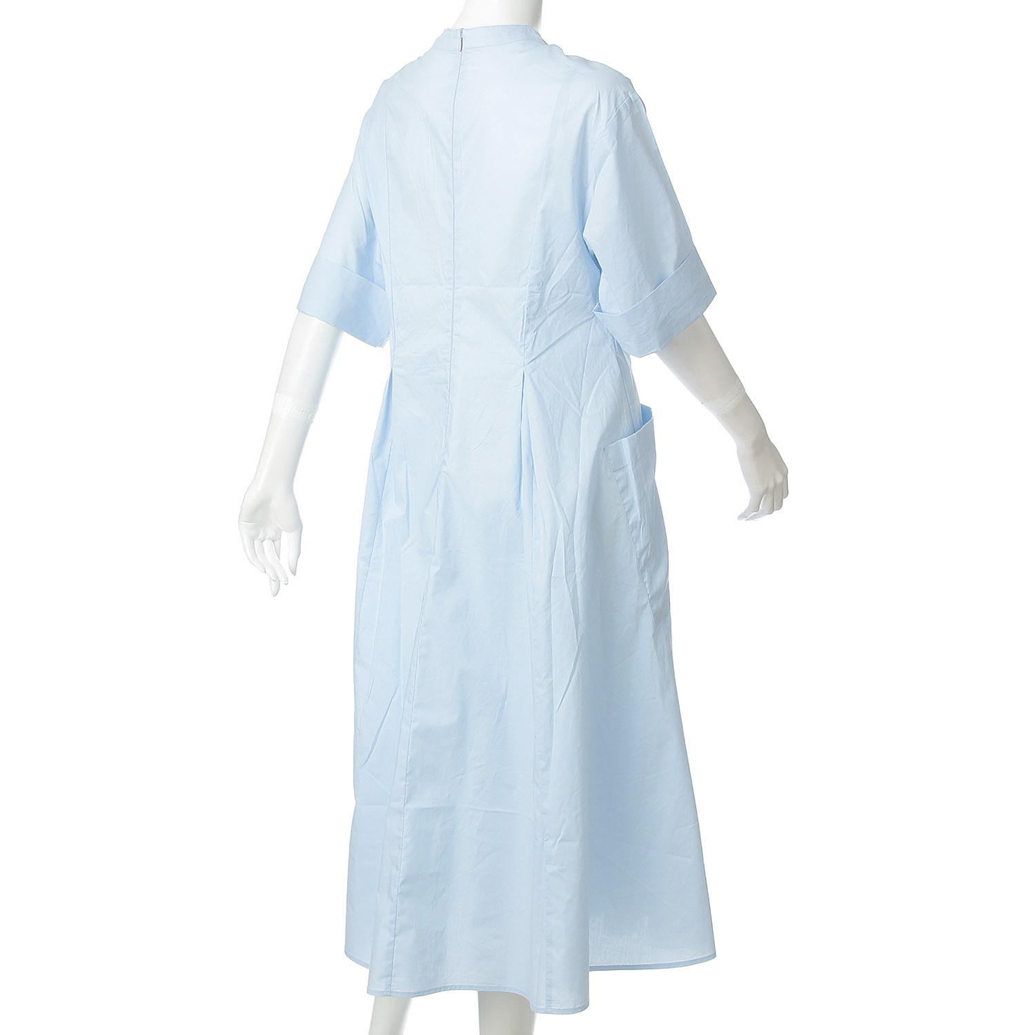 前後ウエストスモッグワンピース - 画像6