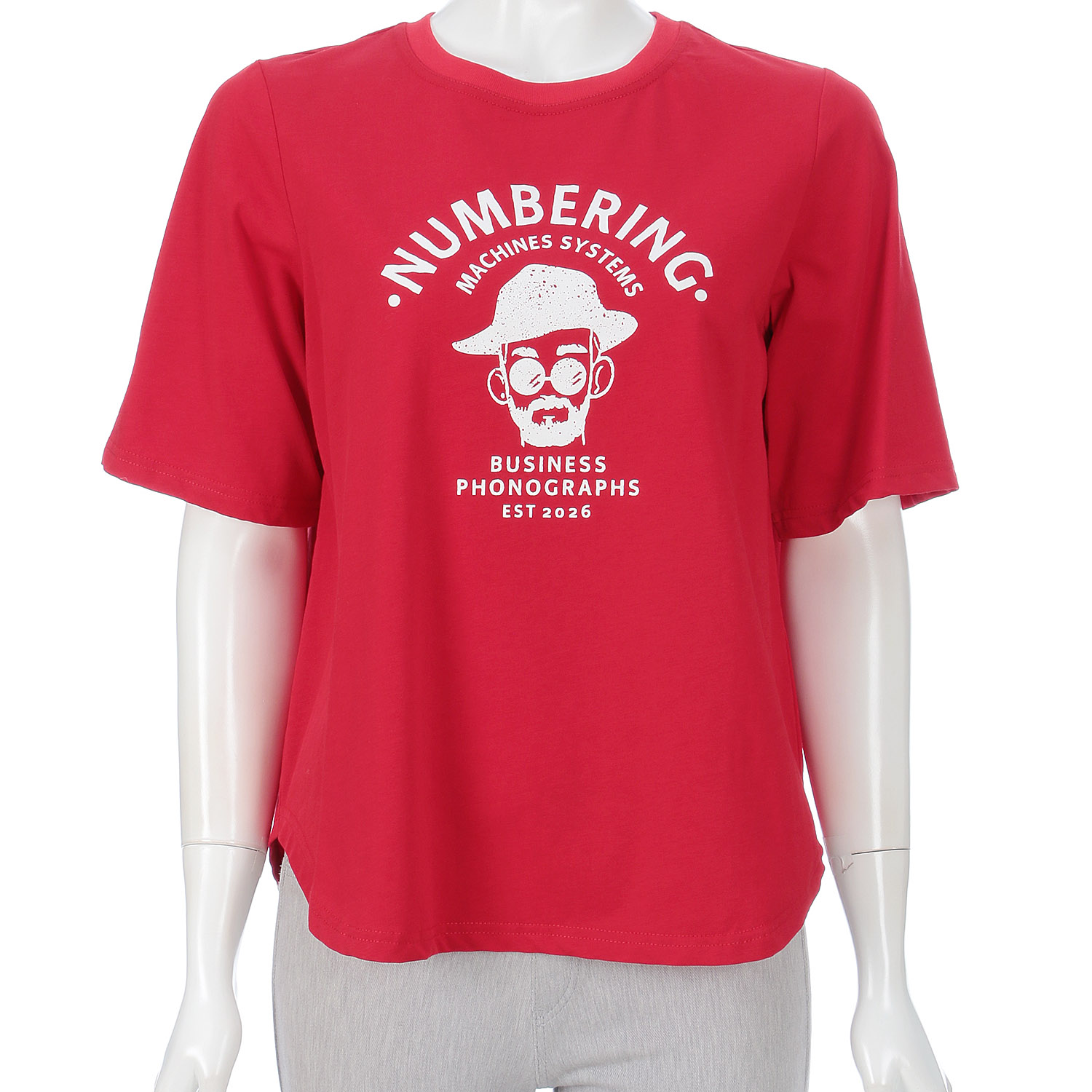 ヒゲおじロゴTシャツ - 画像1