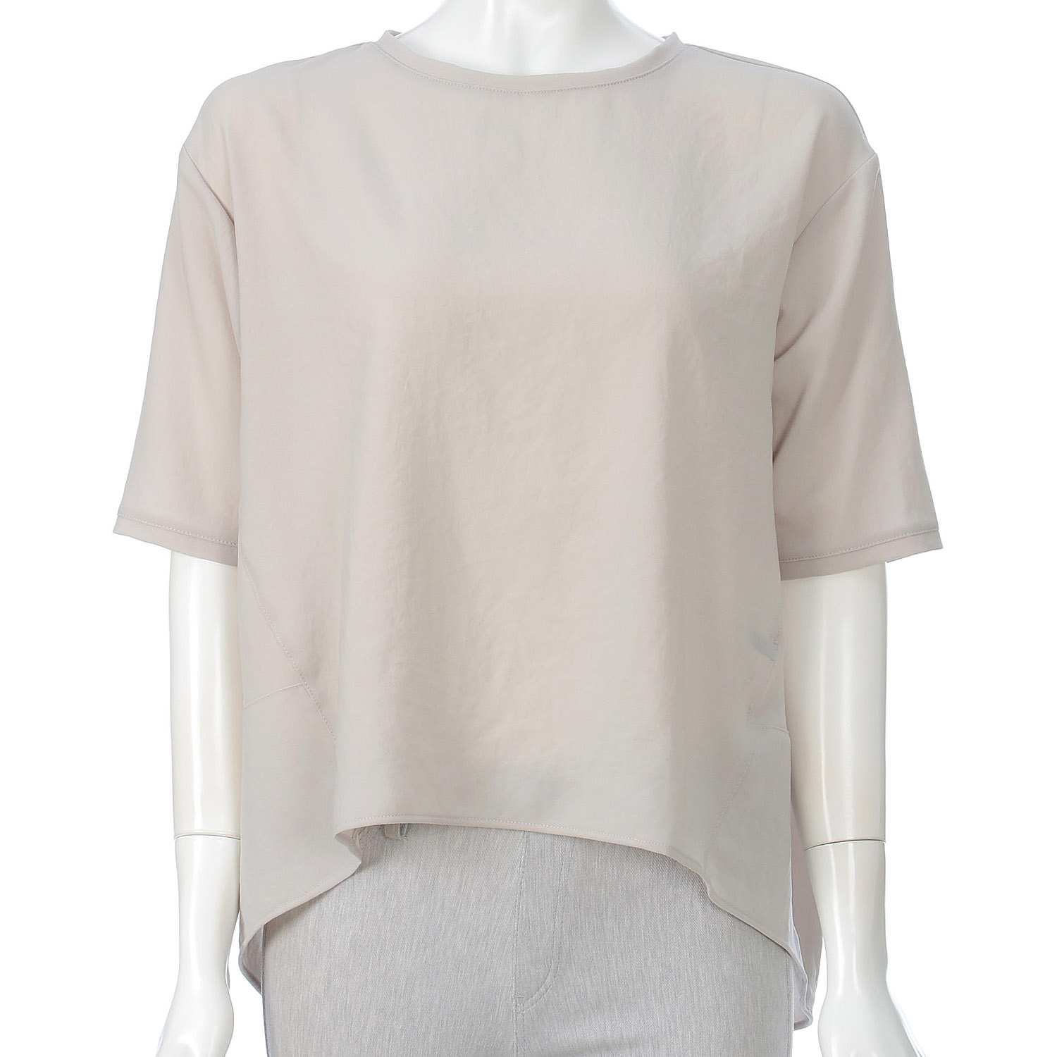 バックバルーン半袖プルオーバー - 画像1