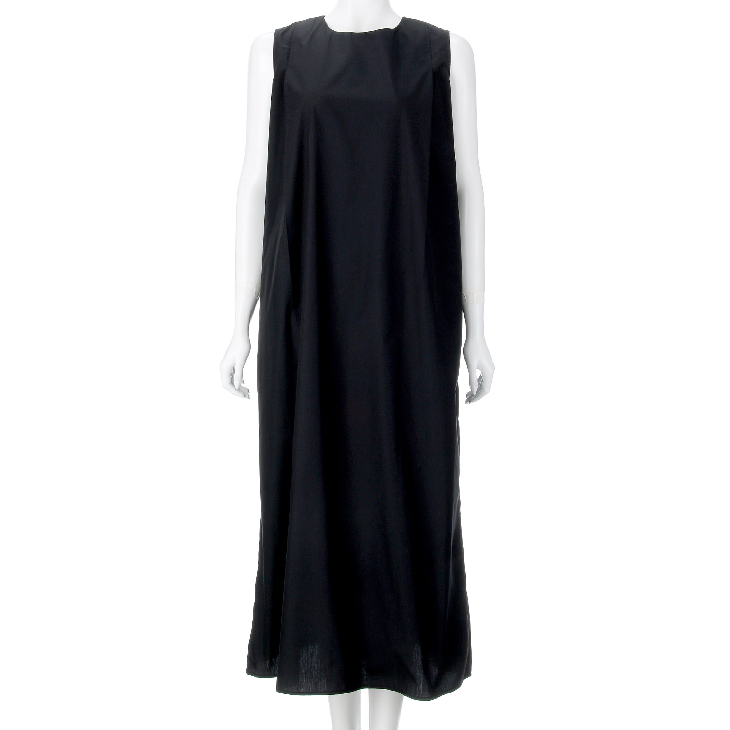 バックZIPショルダータックワンピース - 画像3