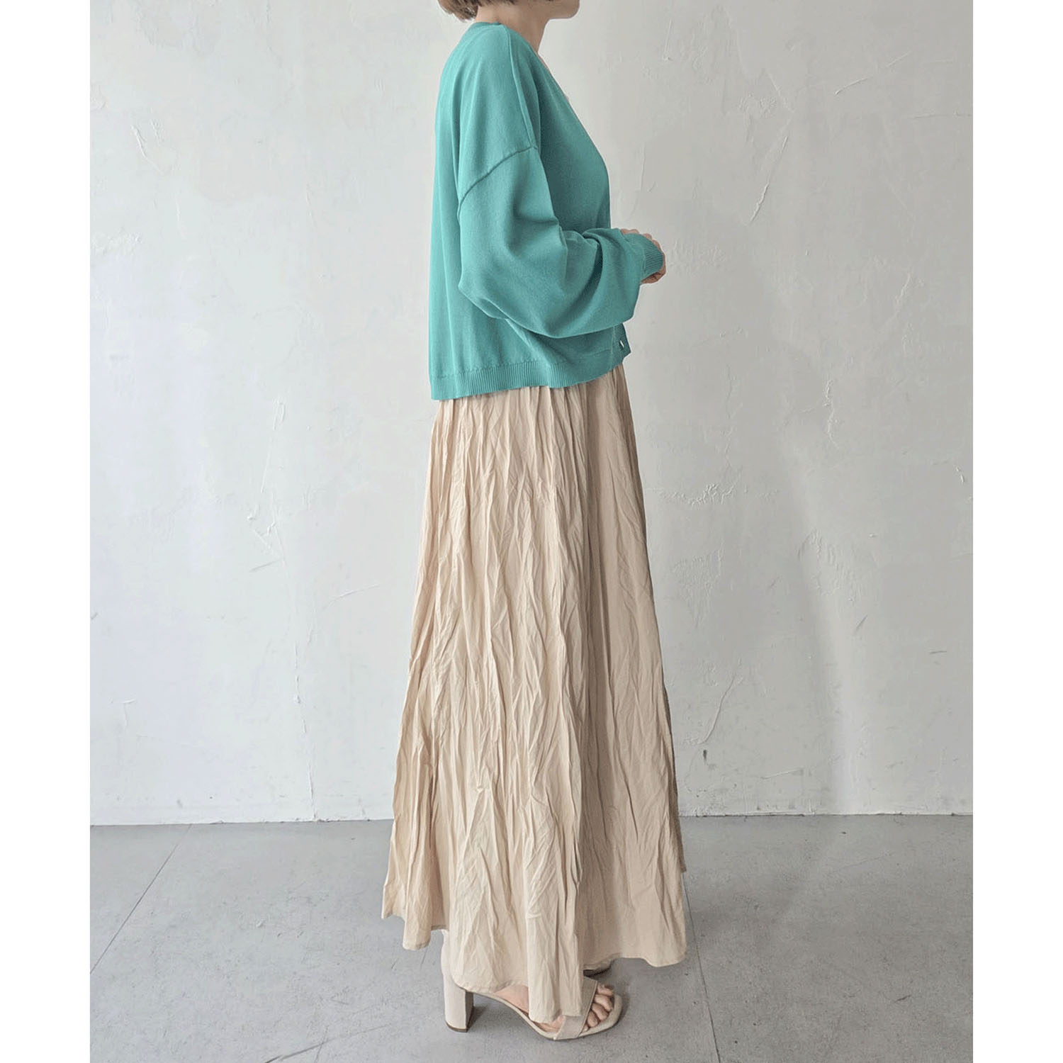 epidemique ワンボタンニットカーディガン - 画像8