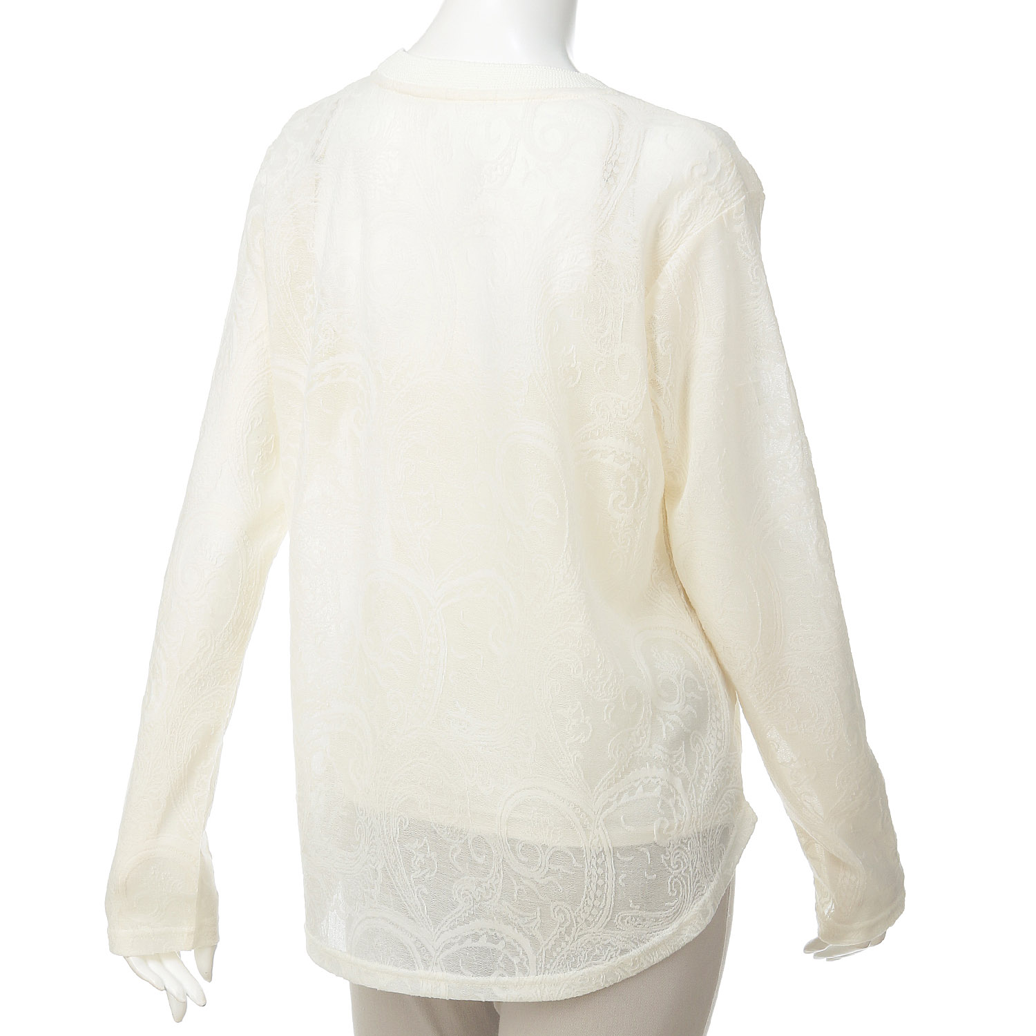 ペイズリージャカードブラウス - 画像2