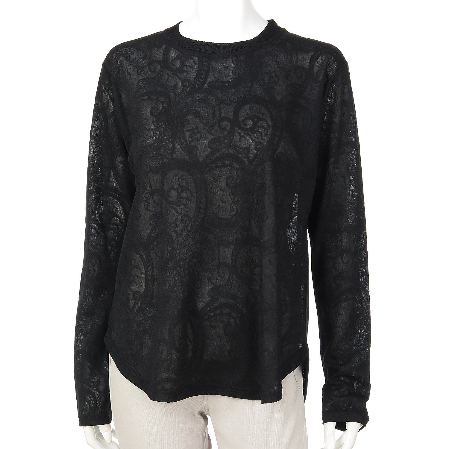 ペイズリージャカードブラウス - 画像5