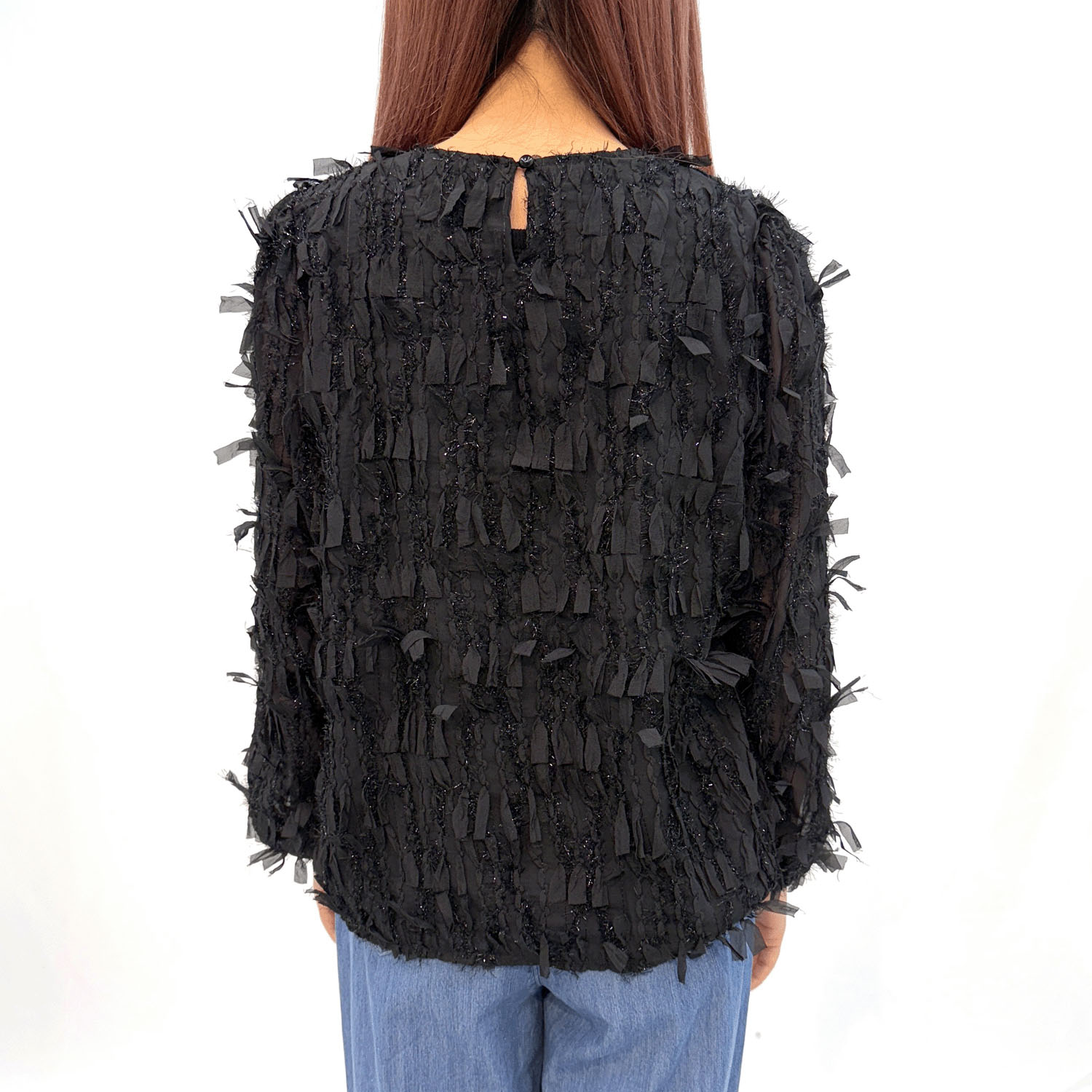 ファンシーヤーンブラウス - 画像8