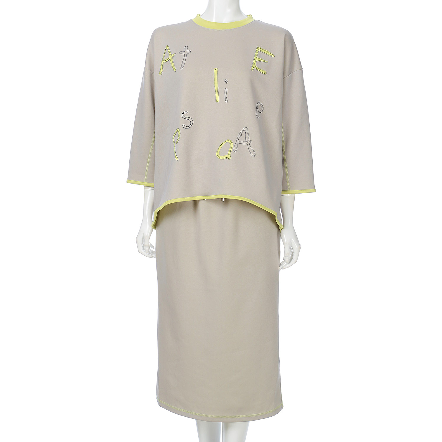 両面ステッチダンボールプルオーバー - 画像8